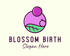 Obstetrics - Organic Mother Breastfeed logo design