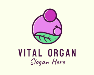 Organic Mother Breastfeed logo design