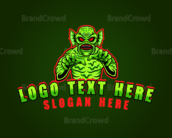 Swamp Monster Gaming Logo