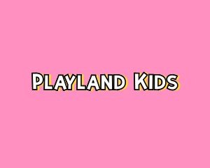 Fun Childish Playground logo design