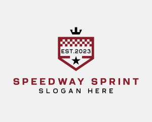 Motorsport Kart Racing logo design