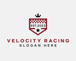 Motorsport Kart Racing logo design