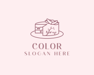 Sweet Cake Dessert Logo