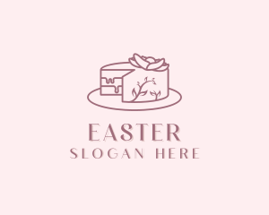 Sweet Cake Dessert Logo