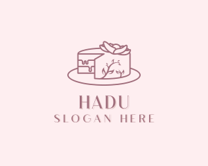 Sweet Cake Dessert Logo