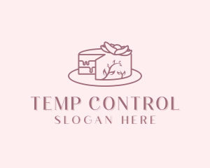 Sweet Cake Dessert Logo