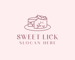 Sweet Cake Dessert logo design