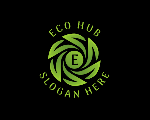 Natural Eco Leaves logo design