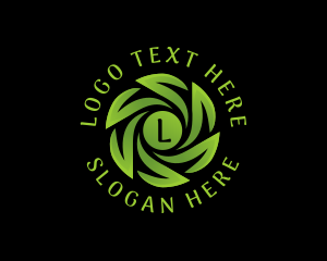 Herbal - Natural Eco Leaves logo design