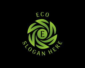 Natural Eco Leaves logo design
