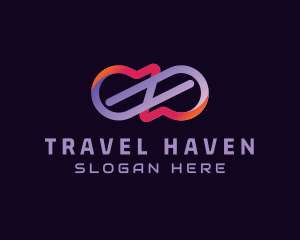 Gradient Modern Loop Logo