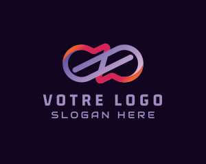 Gradient Modern Loop Logo