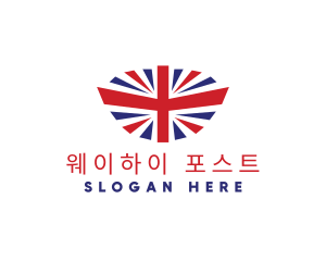 Great Britain Flag logo design