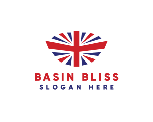 Great Britain Flag logo design