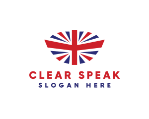 Great Britain Flag logo design