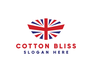 Great Britain Flag logo design