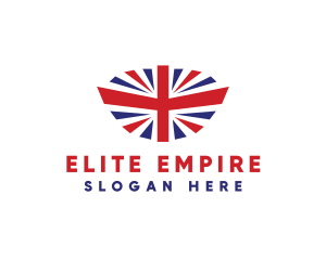 Great Britain Flag logo design