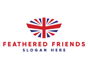 Great Britain Flag logo design