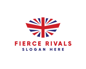 Great Britain Flag logo design