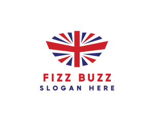 Great Britain Flag logo design