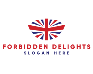 Great Britain Flag logo design