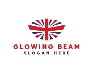 Great Britain Flag logo design