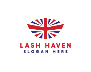 Great Britain Flag logo design