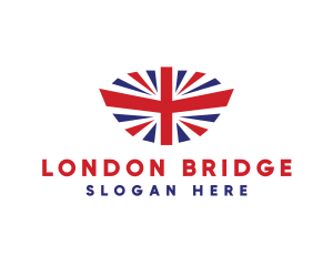 Great Britain Flag logo design