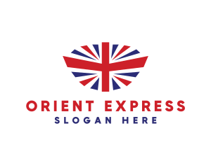 Great Britain Flag logo design