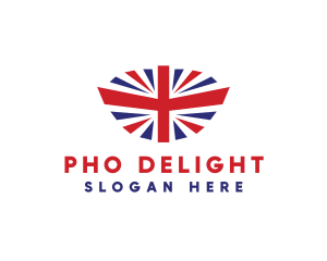 Great Britain Flag logo design