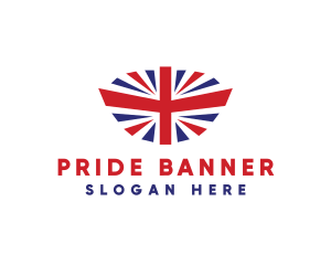 Flag - Great Britain Flag logo design