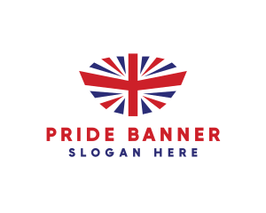 Great Britain Flag logo design