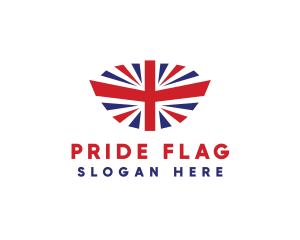 Flag - Tourism United Kingdom Flag logo design