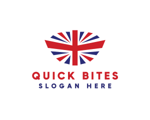 Great Britain Flag logo design