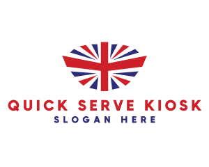 Great Britain Flag logo design