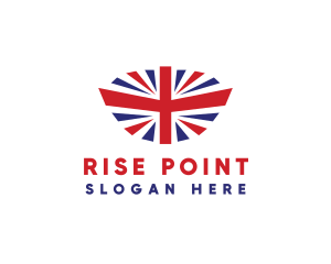 Great Britain Flag logo design