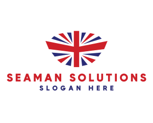 Great Britain Flag logo design