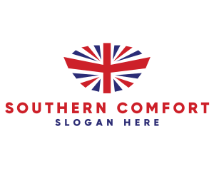 Great Britain Flag logo design