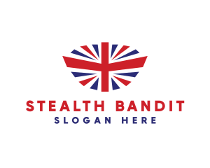 Great Britain Flag logo design