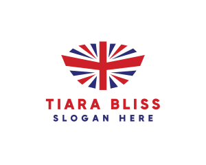 Great Britain Flag logo design