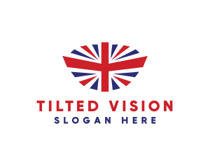 Great Britain Flag logo design