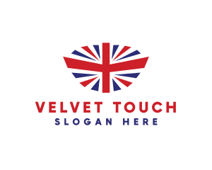 Great Britain Flag logo design