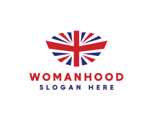 Tourism United Kingdom Flag logo design