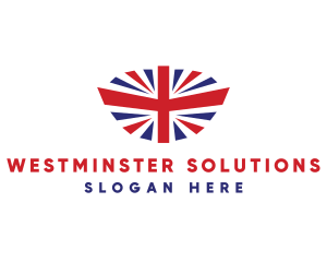 Great Britain Flag logo design