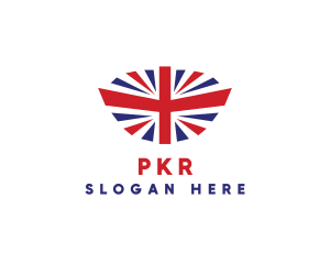 Great Britain Flag logo design