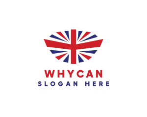 National Flag - Tourism United Kingdom Flag logo design
