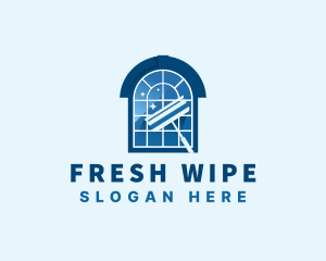 Wipe - Window Wiper Cleaning logo design