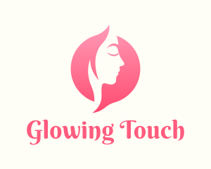 Facial - Pink Facial Spa logo design