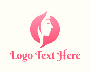 Facial - Pink Facial Spa logo design