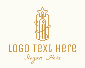 Bartending - Premium Wine Bottle logo design